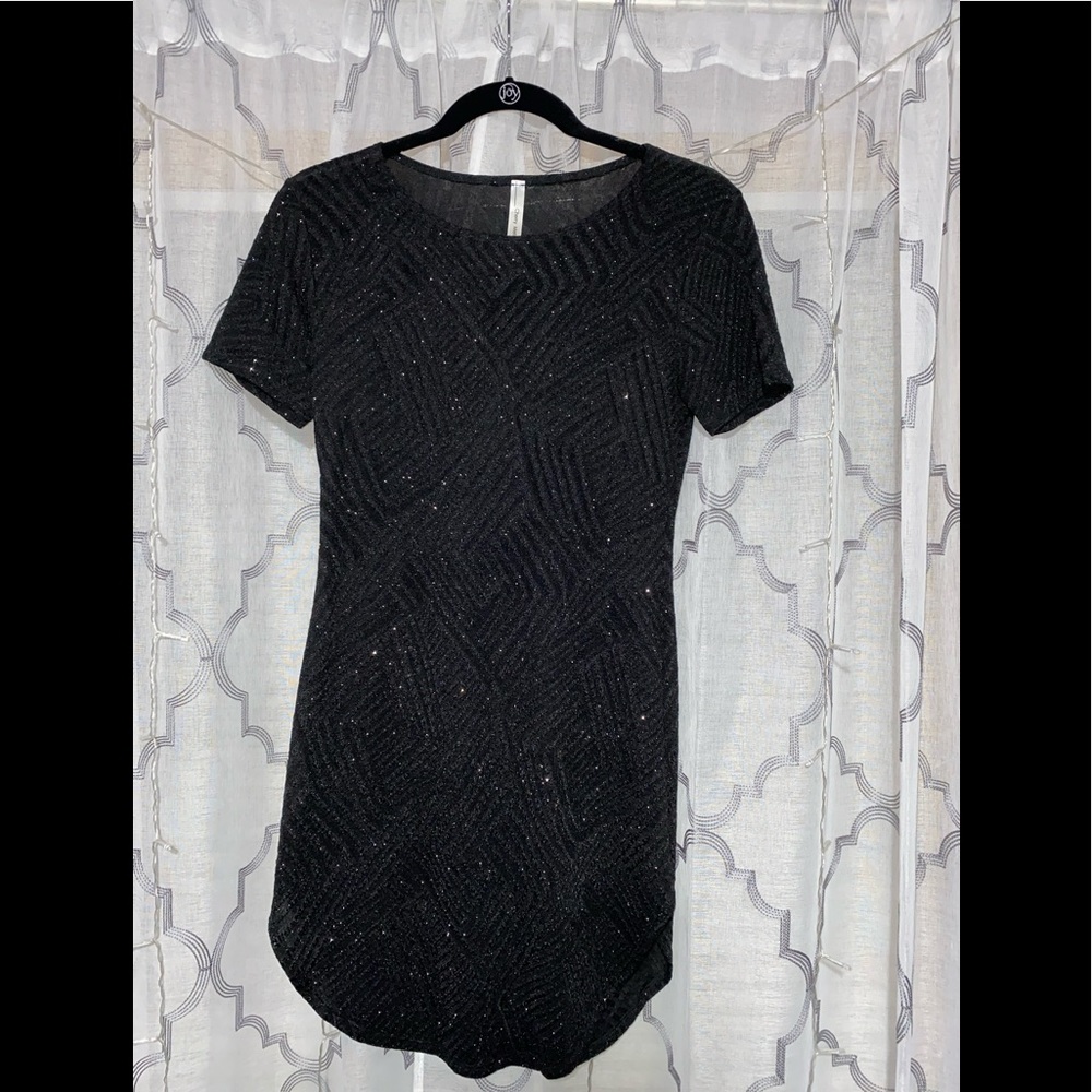 Cute mini black dress